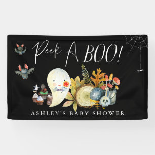 Flüchtige Blick-A-Boo Kleine Ghost Halloween Baby Banner