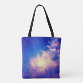 Flüchtige Blick-a-Boo-Mond Tasche (Rückseite)