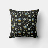 Flüchtige Blick-A-Boo | Monogram Little Ghost Hall Kissen (Rückseite)