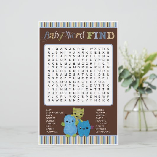 Flüchtige Blick a Boo Monsters Baby Shooting Game (Stehend Vorderseite)