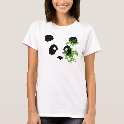 "Flüchtige Blick a Boo Panda" T-Shirt (Vorderseite)