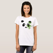 "Flüchtige Blick a Boo Panda" T-Shirt (Vorne ganz)