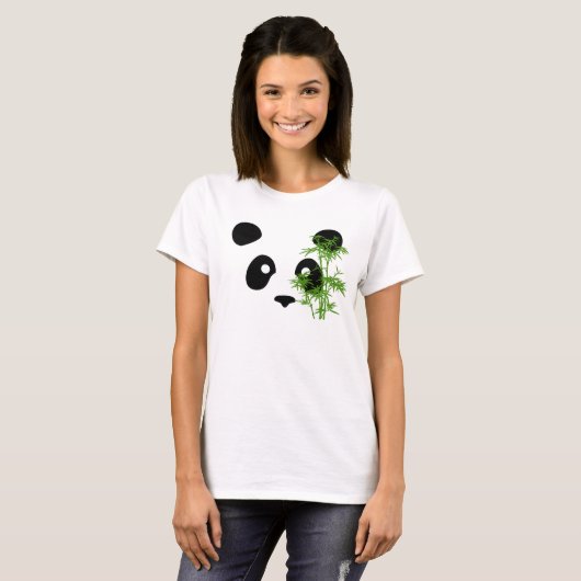"Flüchtige Blick a Boo Panda" T-Shirt (Vorne ganz)