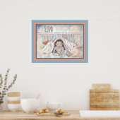 FLÜCHTIGE BLICK-A-BOO POSTER (Küche)