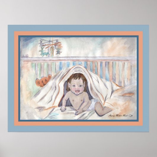 FLÜCHTIGE BLICK-A-BOO POSTER (Vorne)