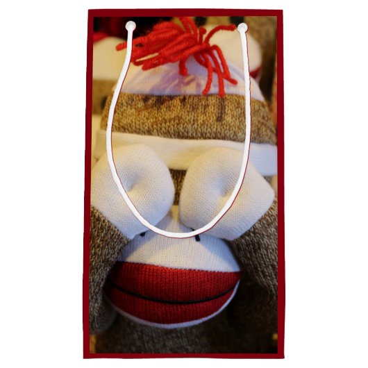 Flüchtige Blick-a-Boo-Sockaffe Kleine Geschenktüte (Vorderseite)