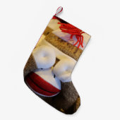 Flüchtige Blick-a-Boo-Sockaffe Kleiner Weihnachtsstrumpf (Vorderansicht (hängend))