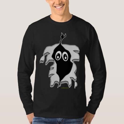 FLÜCHTIGE BLICK-A-BOO T-Shirt (Vorderseite)