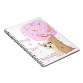 Flüchtige Blick-A-Boo-Welpe-Spirale Notizblock (Rechte Seite)