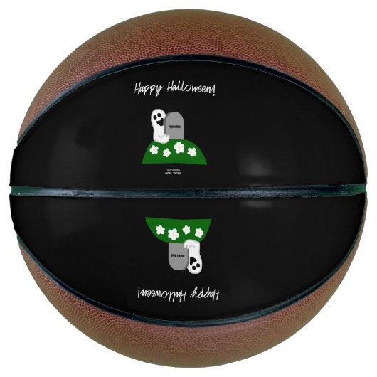 Flüchtige Blick A Boom Ghost Basketball (Vorderseite)