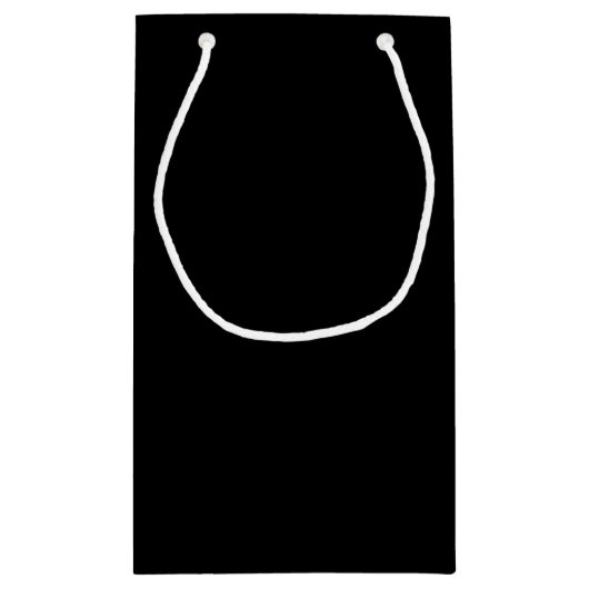 Flüchtige Blick A Poo Funny Gekackt Pun Dark BG Kleine Geschenktüte (Rückseite)