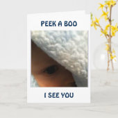 FLÜCHTIGE BLICK AUCH EIN BOO UND GLÜCKLICH GEBURTS KARTE (Gelbe Blume)