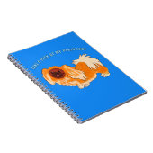 Flüchtige Blick auf meinem Pekingese Notizblock (Rechte Seite)