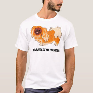 Flüchtige Blick auf meinem Pekingese T-Shirt