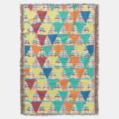 Flüchtige Blick Boo Mustache Minze Aqua Coral Mode Decke (Vorderseite Vertikal)