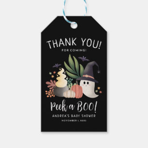 Flüchtige Blick einer Boo Halloween Ghost Baby Dus Geschenkanhänger