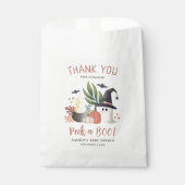 Flüchtige Blick einer Boo Halloween Ghost Baby Dus Geschenktütchen (Vorderseite)