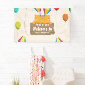 Flüchtige Blick eines Boo Baby Banner (Insitu)