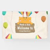 Flüchtige Blick eines Boo Baby Banner (Horizontal)