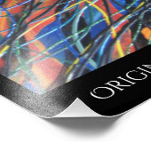 Flüchtige Blick Fotodruck (Ecke)