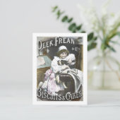 Flüchtige Blick, Frean, & Co. Kekse und Cakes Vint Postkarte (Stehend Vorderseite)