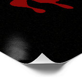 Flüchtige Blick Poster (Ecke)