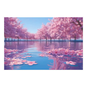 Flüchtige Blüte Fotodruck