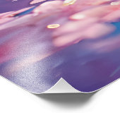 Flüchtige Blüte Fotodruck (Ecke)