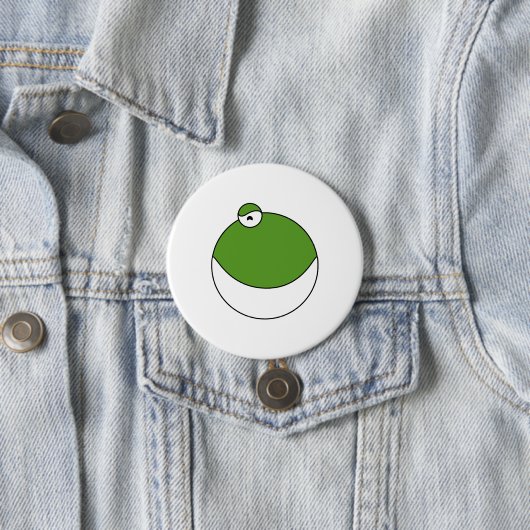Flüchtige Froschfräsen Button (Beispiel)