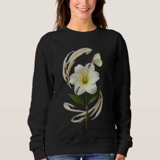 Flüchtige Gnade Blühen und Treiben Zartes Gleichge Sweatshirt