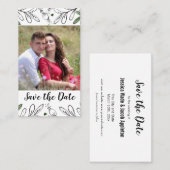  Flüchtige Hand Drawn botanisch Visitenkarte (Vorne/Hinten)