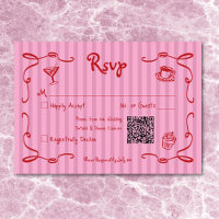 Flüchtige Retro Hand gezogen rosa Rosa Streifen Ho