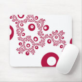 Flüchtiger Blick ein Boo-Rot Mousepad (Mit Mouse)