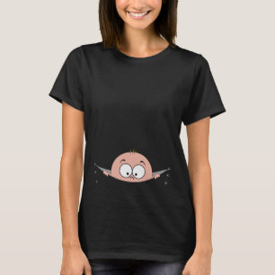 Flüchtiger Blick ein T-Shirt