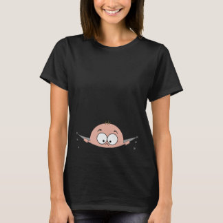 Flüchtiger Blick ein T-Shirt