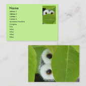 Flüchtiger Blick eine Boo-Eule Visitenkarte (Vorne/Hinten)