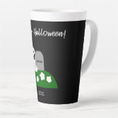 Flüchtiger Blick eine Boo-Geist große Latte Tasse (Rechte Ecke)