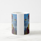 Flüchtiger Clown Kaffeetasse (Mittel)