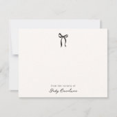 Flüchtiger einfacher Bogen, aus dem Kinderzimmer d Einladung (Vorderseite)