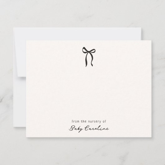 Flüchtiger einfacher Bogen, aus dem Kinderzimmer d Einladung (Vorderseite)