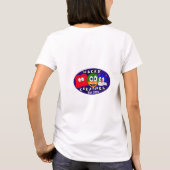 Flüchtiger Fuchs - Damen T-Shirt (Rückseite)