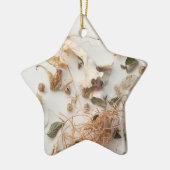 flüchtiger Moment Keramik Ornament (Links)