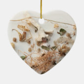 flüchtiger Moment Keramik Ornament (Hinten)