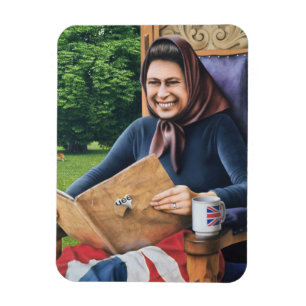 Flüchtling von England 1975 Magnet