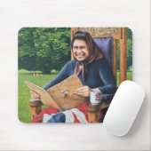 Flüchtling von England 1975 Mousepad (Mit Mouse)