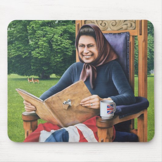 Flüchtling von England 1975 Mousepad (Vorne)