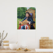 Flüchtlinge aus England 1975 Poster (Küche)