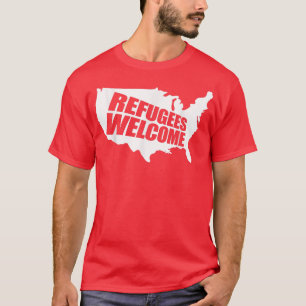 Flüchtlinge begrüßen US-Protest zur Unterstützung  T-Shirt