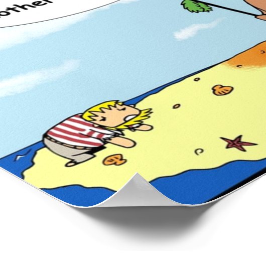 Flüchtlinge Poster (Ecke)