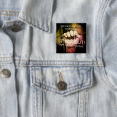 Flüchtlinge SIND NICHT Verbrecher-Protest-Knopf Button (Beispiel)